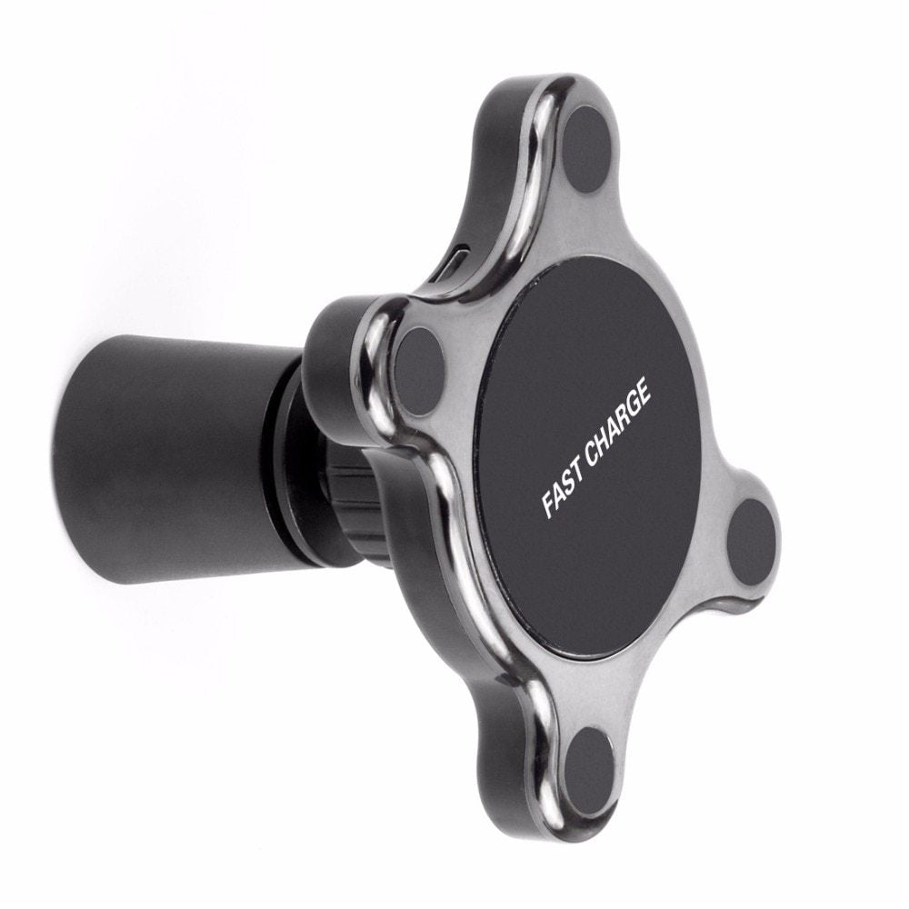 Orbiva Snap Magnetic Car Charger mounted