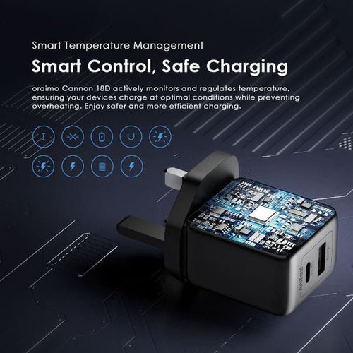 Oraimo Cannon Wall Charger (Original) | 10W Fast